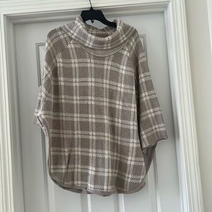 NWT Loft poncho